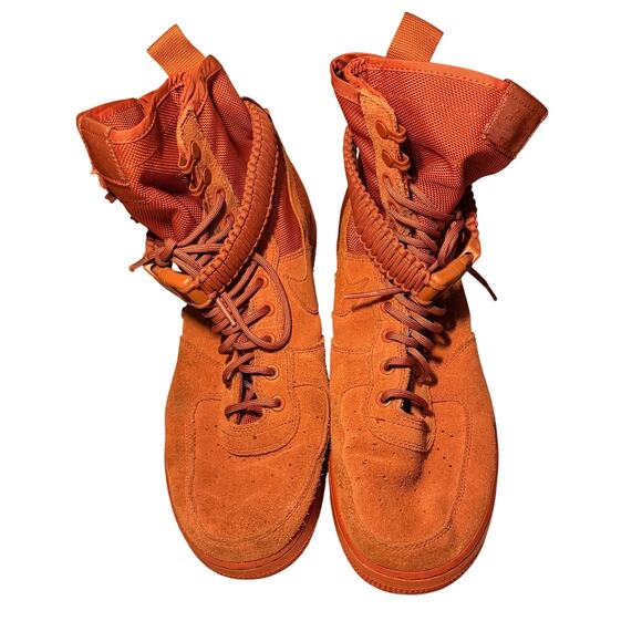 Nike SF Air Force 1 High Dusty Peach Boots Men’s Size 12 (2017) 864024-204 - Picture 3 of 5